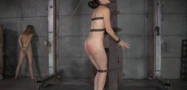  Tongue clamped sub gets caned
